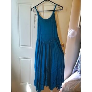 Sakkas turquoise fairy themed dress